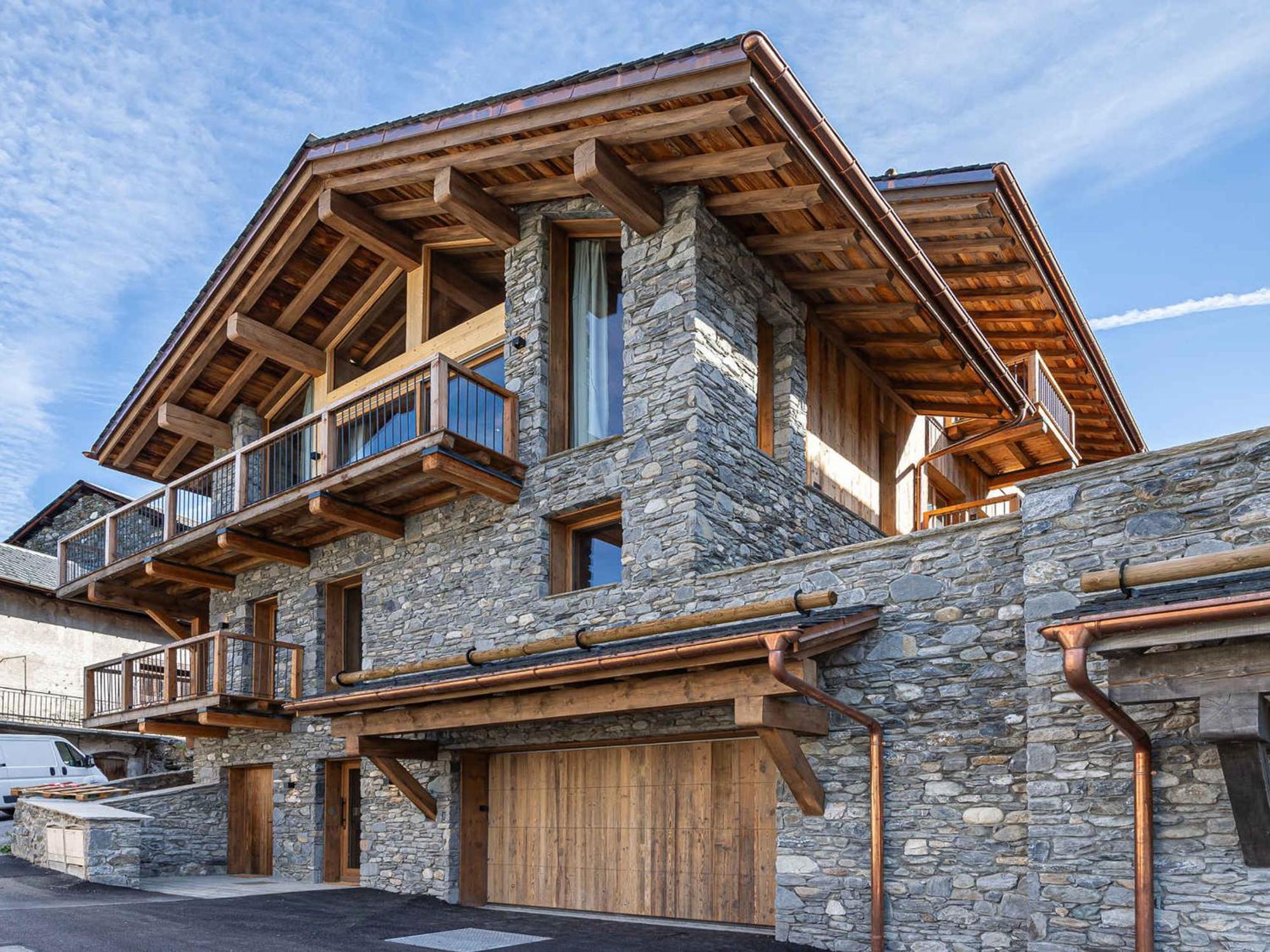 Chalet Neuf Avec Piscine Et Sauna A Saint-Martin-De-Belleville - Fr-1-570-51 Luaran gambar