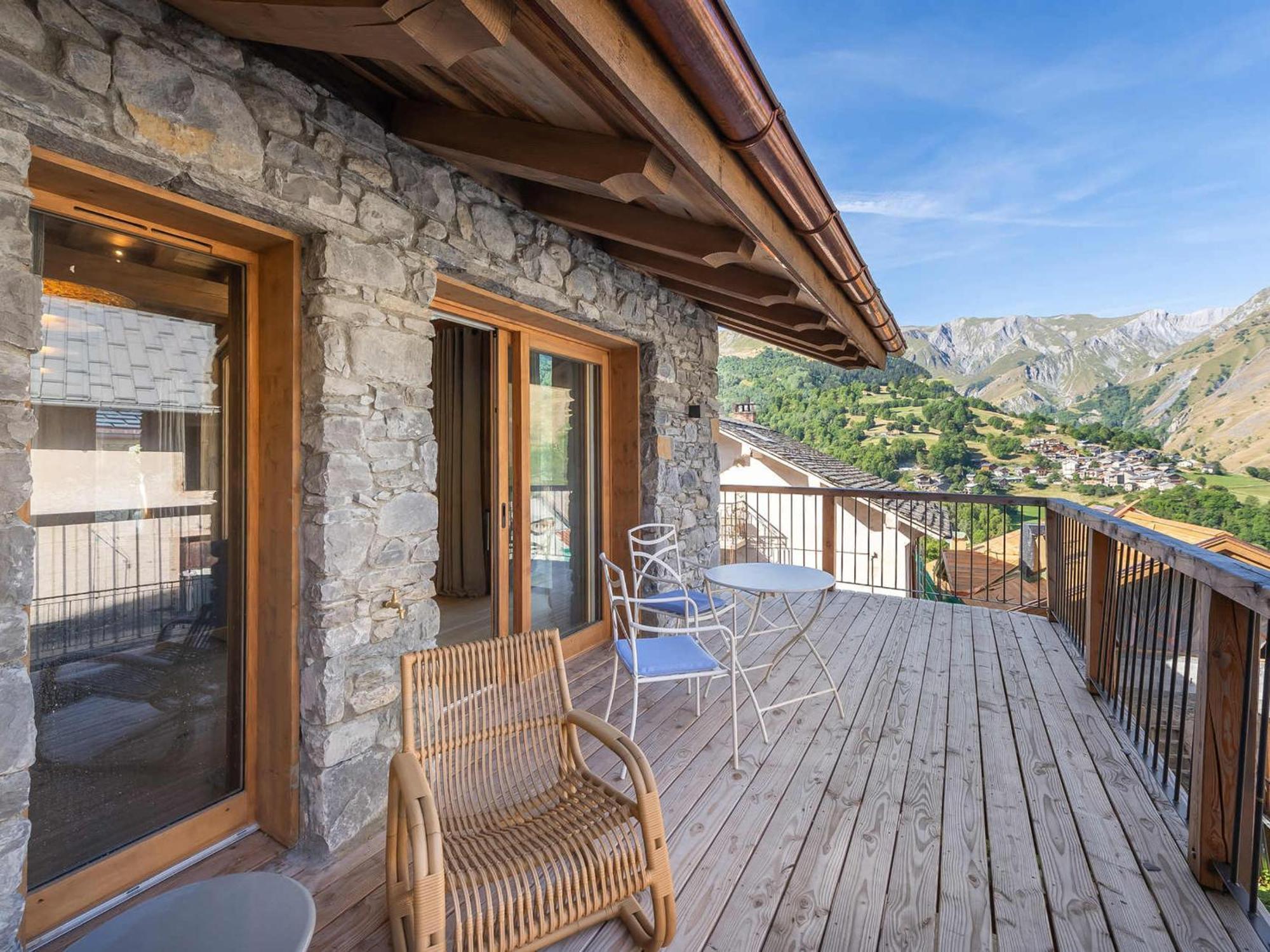 Chalet Neuf Avec Piscine Et Sauna A Saint-Martin-De-Belleville - Fr-1-570-51 Luaran gambar